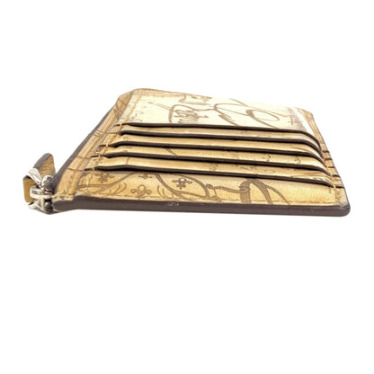 Berluti calligraphy Card Case Leather Ladies [Used]