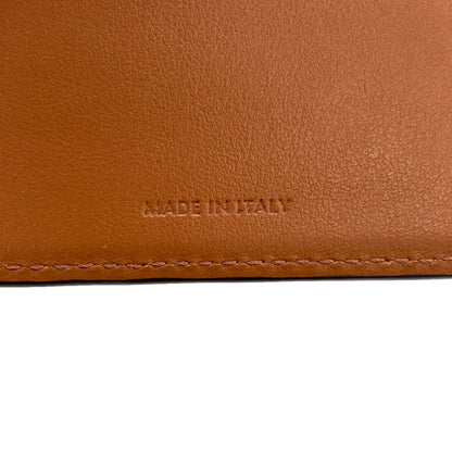 CELINE Triomphe Bifold Wallet with Coin Pocket Leather Ladies [Used]