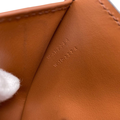 CELINE Triomphe Bifold Wallet with Coin Pocket Leather Ladies [Used]