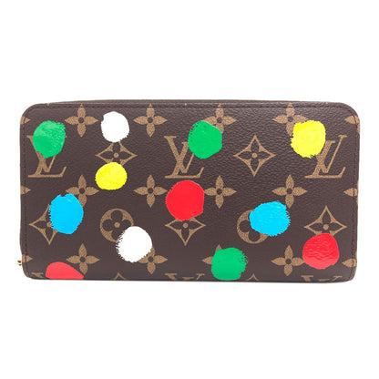 LOUIS VUITTON M81864 Zippy wallet Yayoi Kusama Long wallet (with coin pocket) Monogram canvas Ladies [Used]