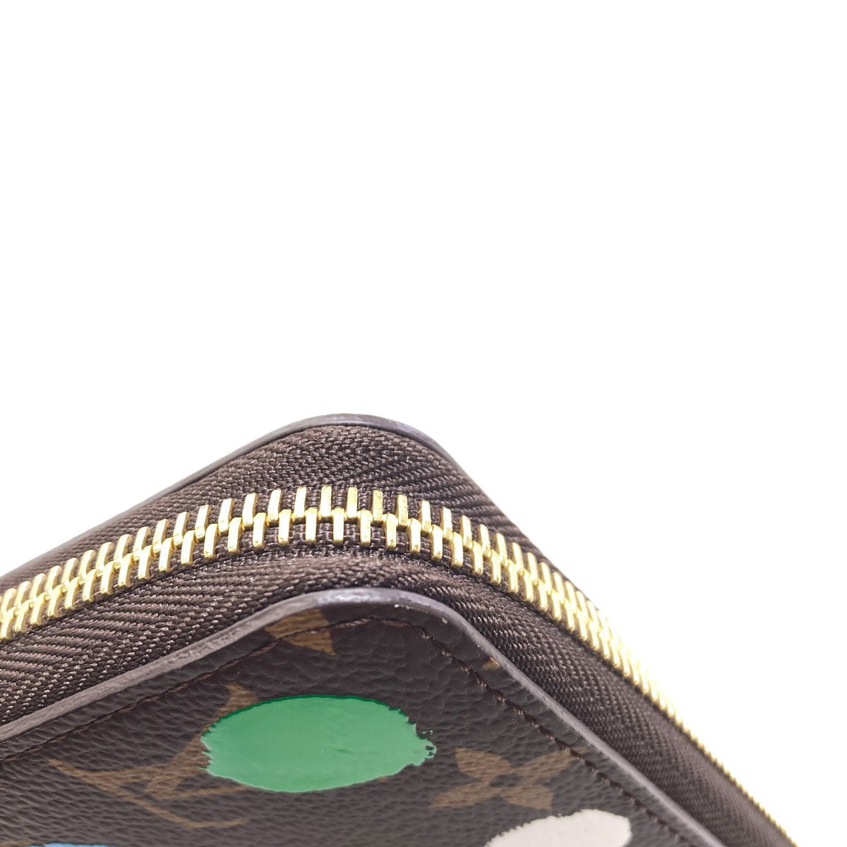 LOUIS VUITTON M81864 Zippy wallet Yayoi Kusama Long wallet (with coin pocket) Monogram canvas Ladies [Used]