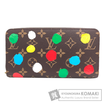 LOUIS VUITTON M81864 Zippy wallet Yayoi Kusama Long wallet (with coin pocket) Monogram canvas Ladies [Used]