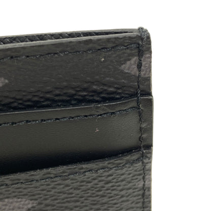 LOUIS VUITTON M62170 Porto cult double Card Case Monogram Eclipse mens [Used]