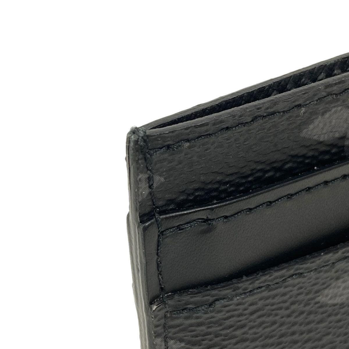 LOUIS VUITTON M62170 Porto cult double Card Case Monogram Eclipse mens [Used]