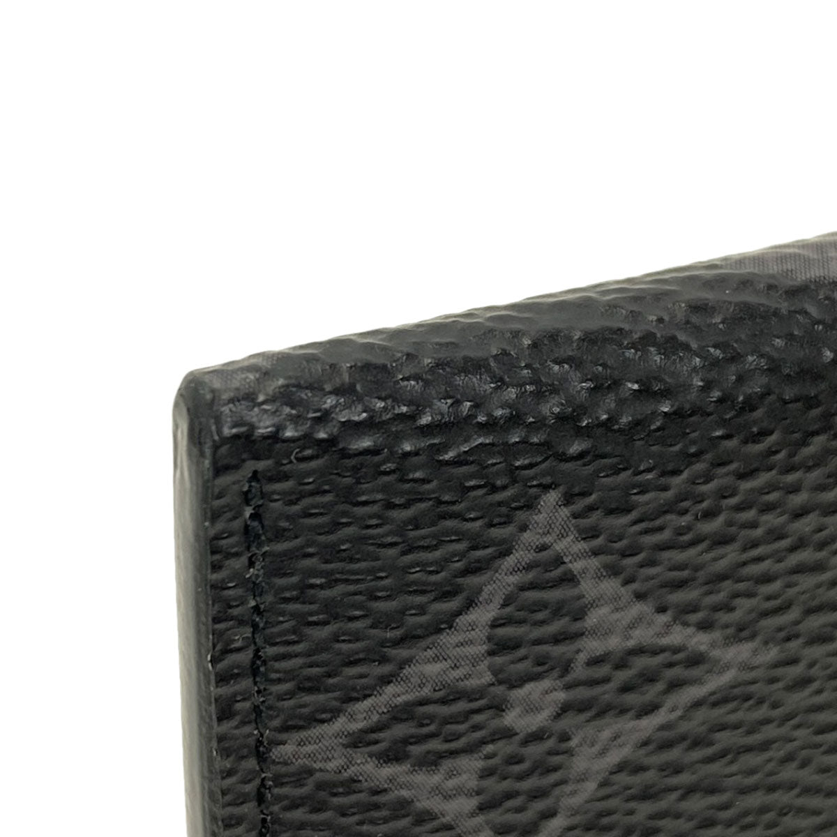 LOUIS VUITTON M62170 Porto cult double Card Case Monogram Eclipse mens [Used]