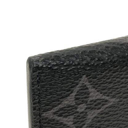 LOUIS VUITTON M62170 Porto cult double Card Case Monogram Eclipse mens [Used]