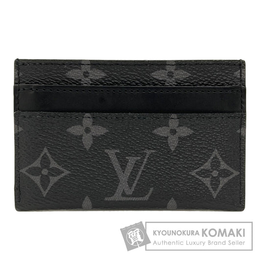 LOUIS VUITTON M62170 Porto cult double Card Case Monogram Eclipse mens [Used]