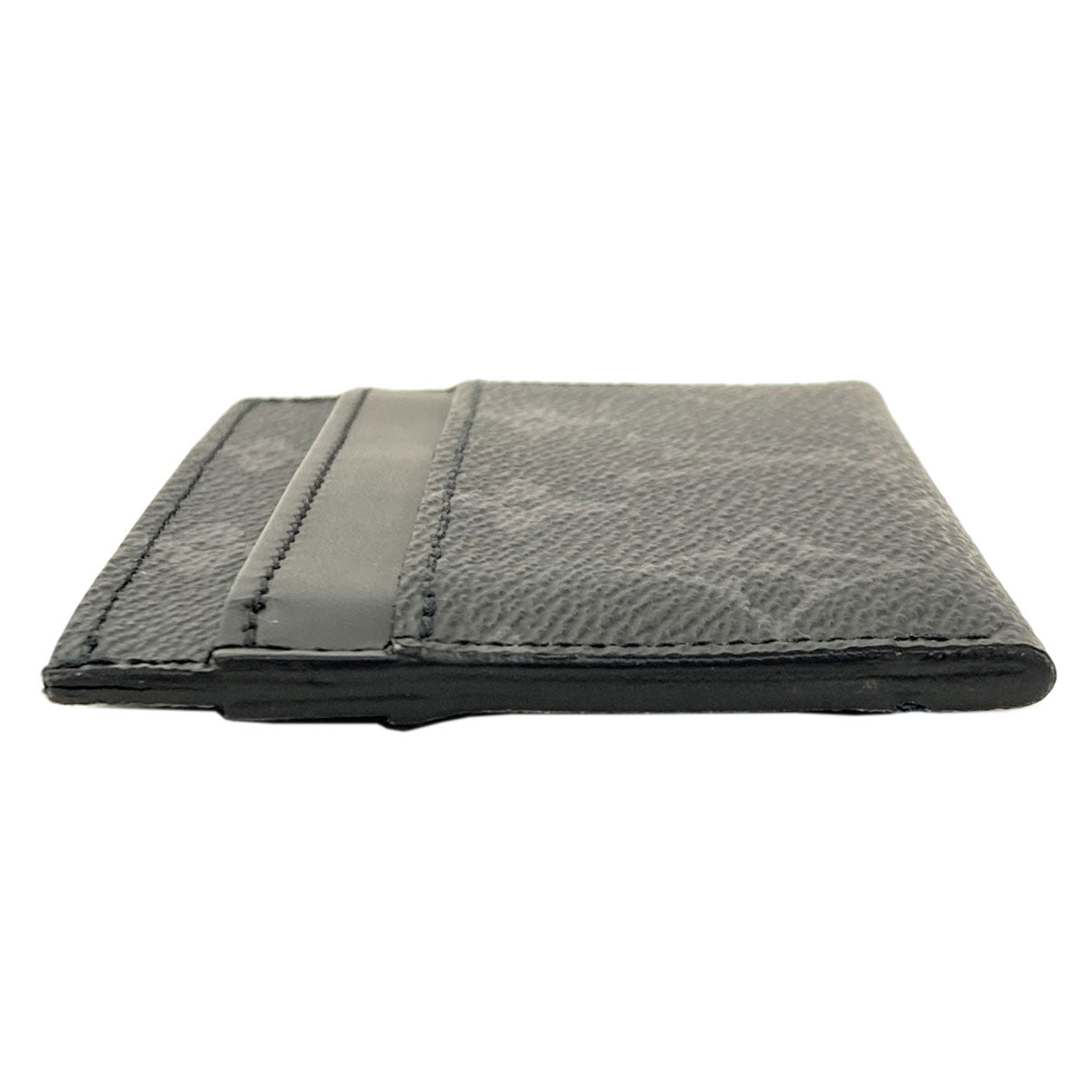 LOUIS VUITTON M62170 Porto cult double Card Case Monogram Eclipse mens [Used]