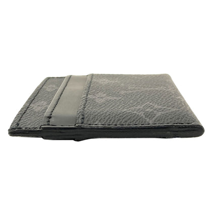 LOUIS VUITTON M62170 Porto cult double Card Case Monogram Eclipse mens [Used]