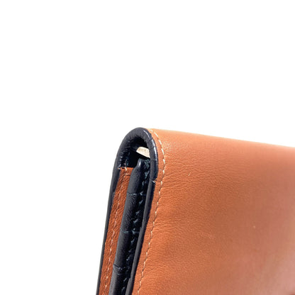 LOEWE anagram Long wallet (with coin pocket) Lambskin Ladies [Used]