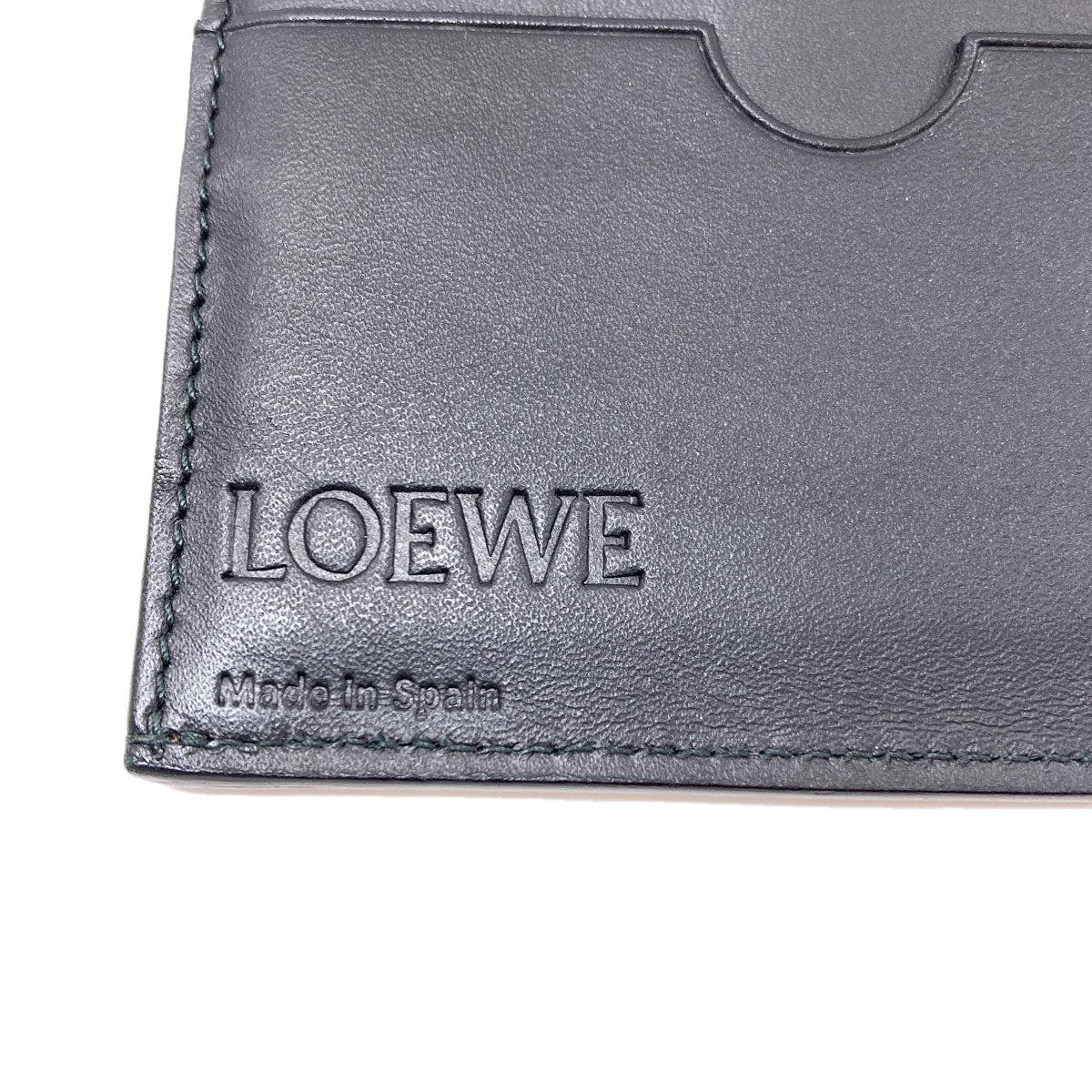 LOEWE anagram Long wallet (with coin pocket) Lambskin Ladies [Used]