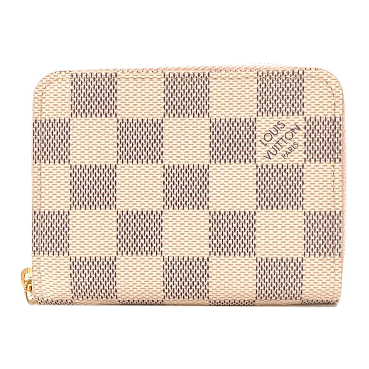 LOUIS VUITTON Zippy coin purse coin purse Damier canvas Ladies [Used]