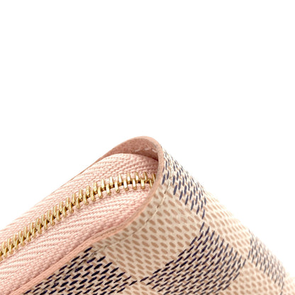 LOUIS VUITTON Zippy coin purse coin purse Damier canvas Ladies [Used]