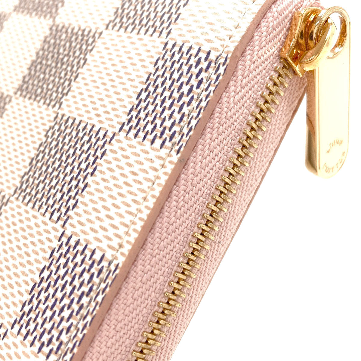 LOUIS VUITTON Zippy coin purse coin purse Damier canvas Ladies [Used]