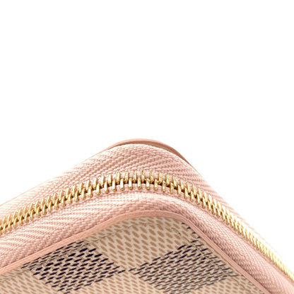 LOUIS VUITTON Zippy coin purse coin purse Damier canvas Ladies [Used]