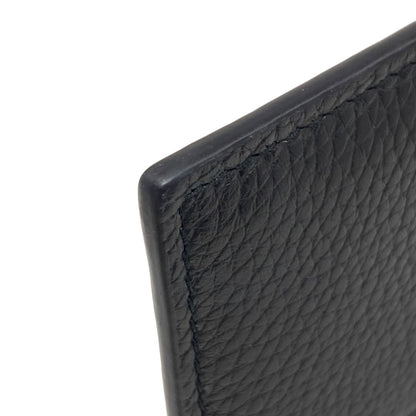 MIUMIU logo Card Case Leather Ladies [Used]