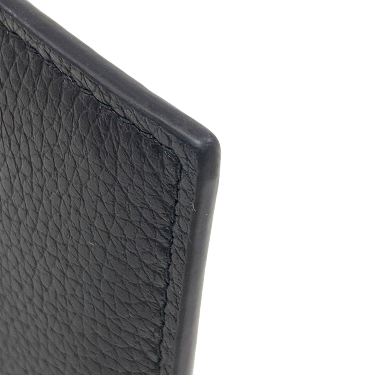 MIUMIU logo Card Case Leather Ladies [Used]