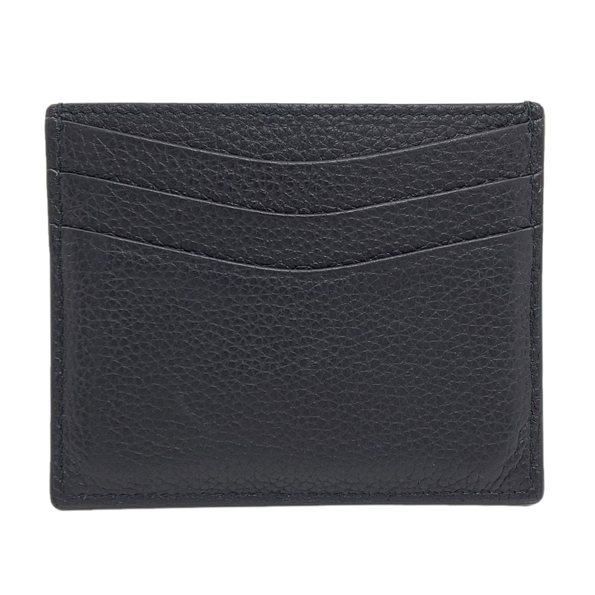 MIUMIU logo Card Case Leather Ladies [Used]