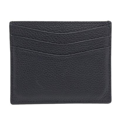 MIUMIU logo Card Case Leather Ladies [Used]