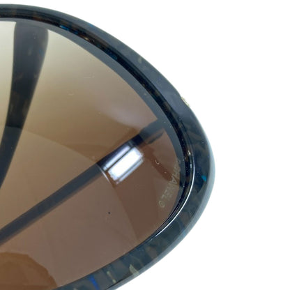CHANEL Rhinestone sunglasses Plastic Ladies [Used]