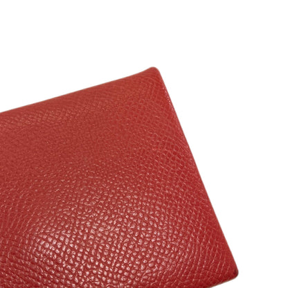 HERMES Calvi SilverHardware Card Case Epsom Ladies [Used]