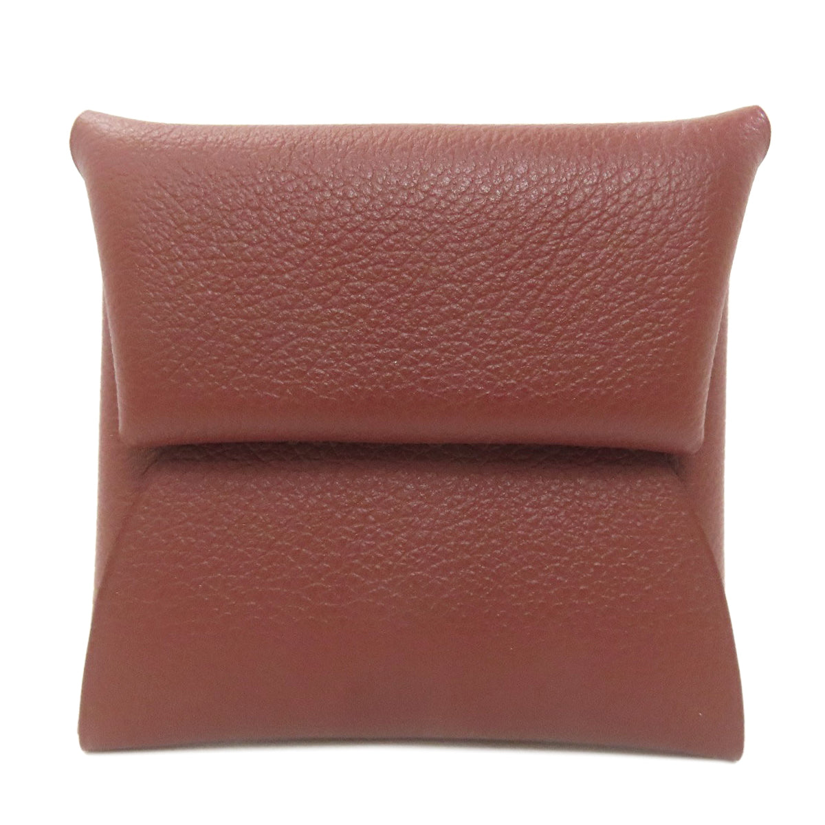 HERMES Bastia SilverHardware coin purse Evercolor Ladies [Used]