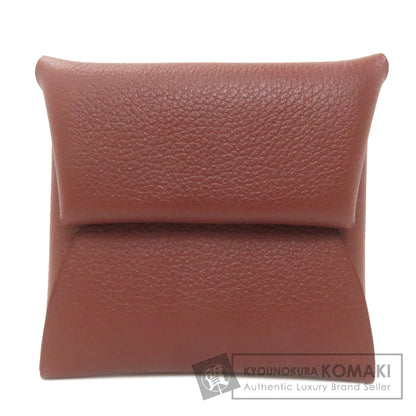 HERMES Bastia SilverHardware coin purse Evercolor Ladies [Used]