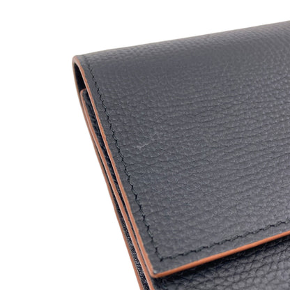 LOEWE Anagram Trifold Wallet Bifold Wallet with Coin Pocket Leather Ladies [Used]