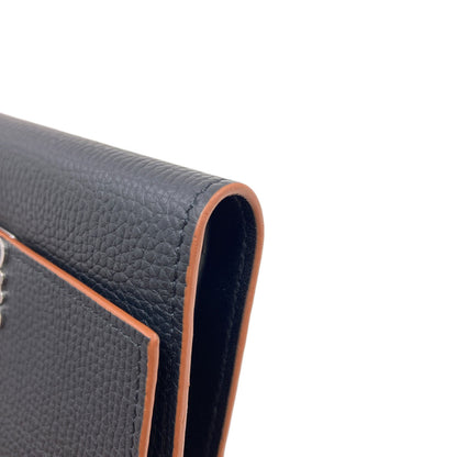 LOEWE Anagram Trifold Wallet Bifold Wallet with Coin Pocket Leather Ladies [Used]