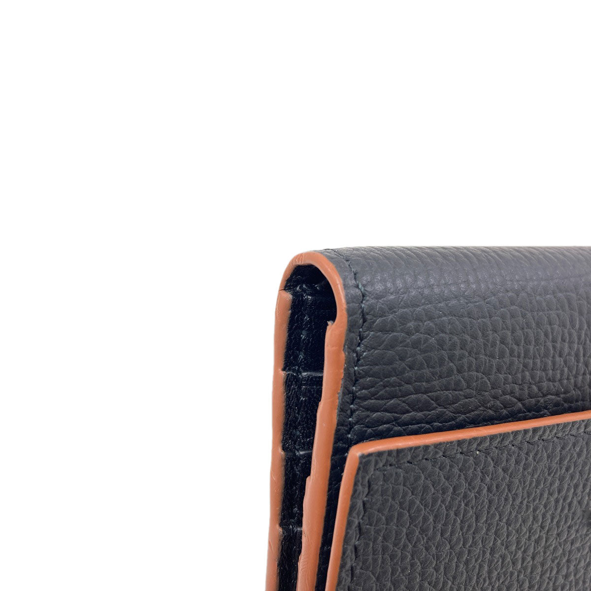 LOEWE Anagram Trifold Wallet Bifold Wallet with Coin Pocket Leather Ladies [Used]