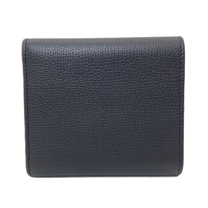 LOEWE Anagram Trifold Wallet Bifold Wallet with Coin Pocket Leather Ladies [Used]