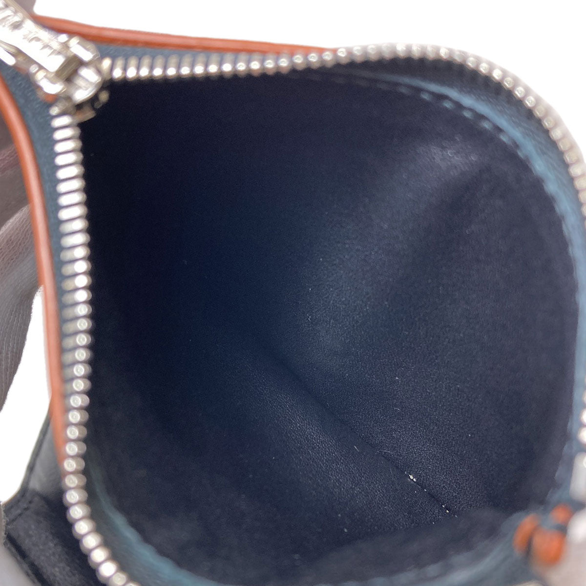 LOEWE Anagram Trifold Wallet Bifold Wallet with Coin Pocket Leather Ladies [Used]