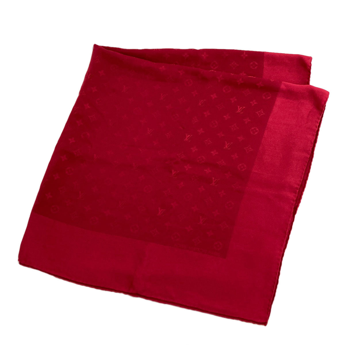 LOUIS VUITTON M71156 Monogram Scarf Silk Ladies [Used]