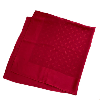 LOUIS VUITTON M71156 Monogram Scarf Silk Ladies [Used]