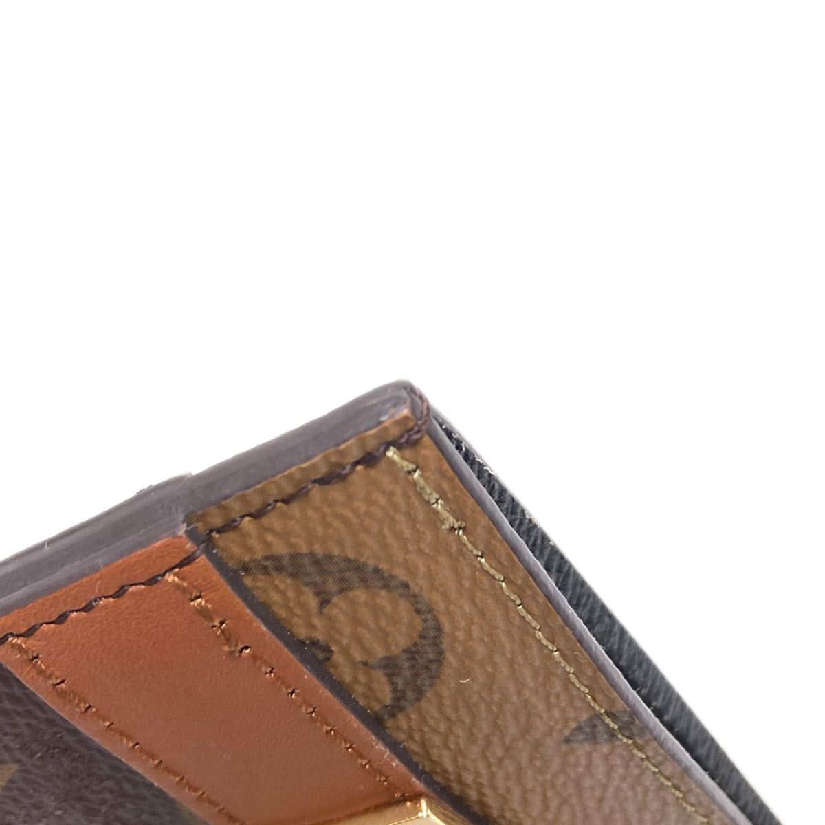 LOUIS VUITTON M80594 Porte Cartes Dauphine Card Case Monogram canvas Ladies [Used]