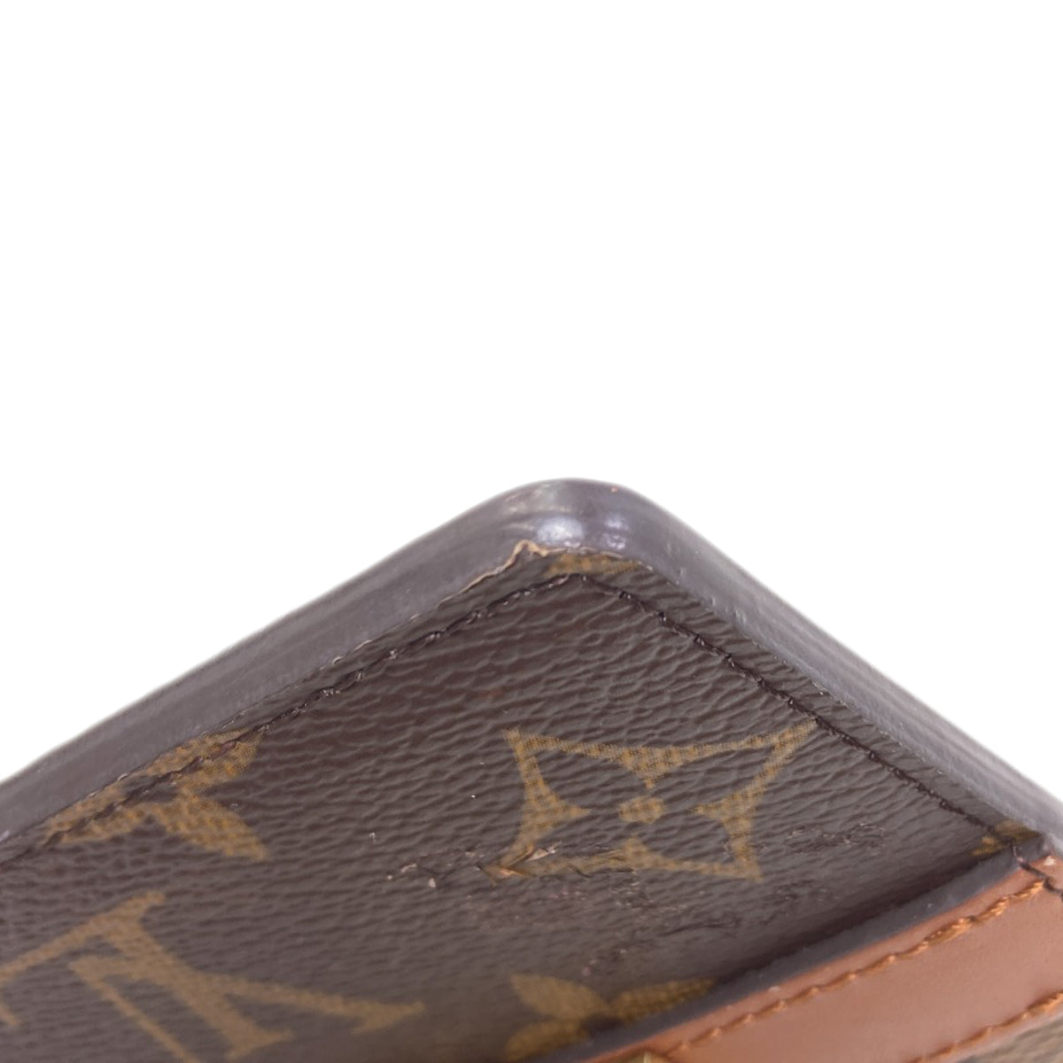 LOUIS VUITTON M80594 Porte Cartes Dauphine Card Case Monogram canvas Ladies [Used]