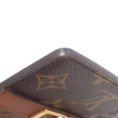 LOUIS VUITTON M80594 Porte Cartes Dauphine Card Case Monogram canvas Ladies [Used]