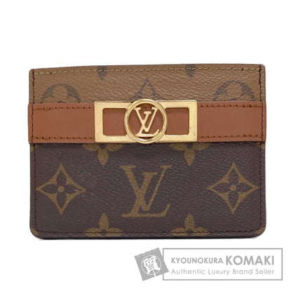 LOUIS VUITTON M80594 Porte Cartes Dauphine Card Case Monogram canvas Ladies [Used]