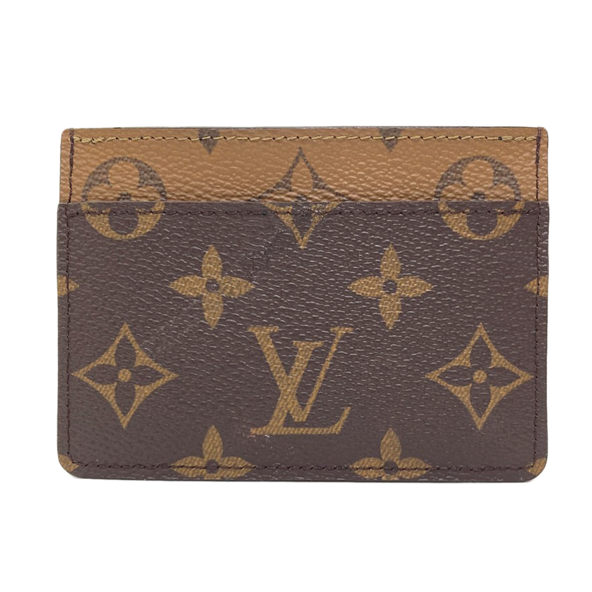 LOUIS VUITTON M80594 Porte Cartes Dauphine Card Case Monogram canvas Ladies [Used]