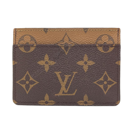 LOUIS VUITTON M80594 Porte Cartes Dauphine Card Case Monogram canvas Ladies [Used]