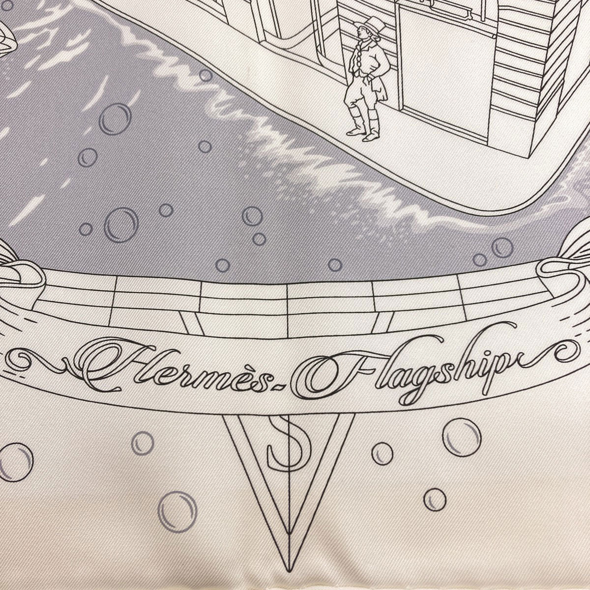 HERMES Carre90 Hermès Flagship Scarf Silk Ladies [Used]