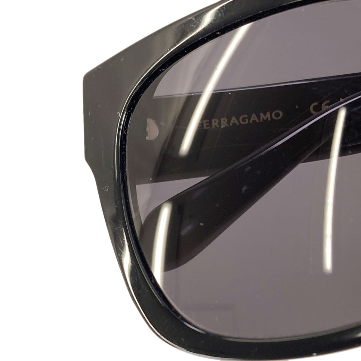 Salvatore Ferragamo logo sunglasses Plastic Ladies [Used]