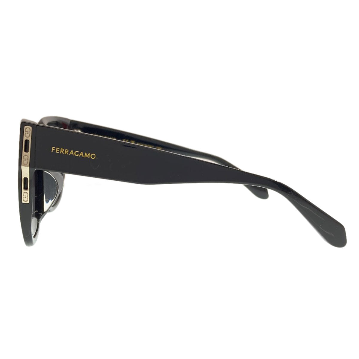 Salvatore Ferragamo logo sunglasses Plastic Ladies [Used]