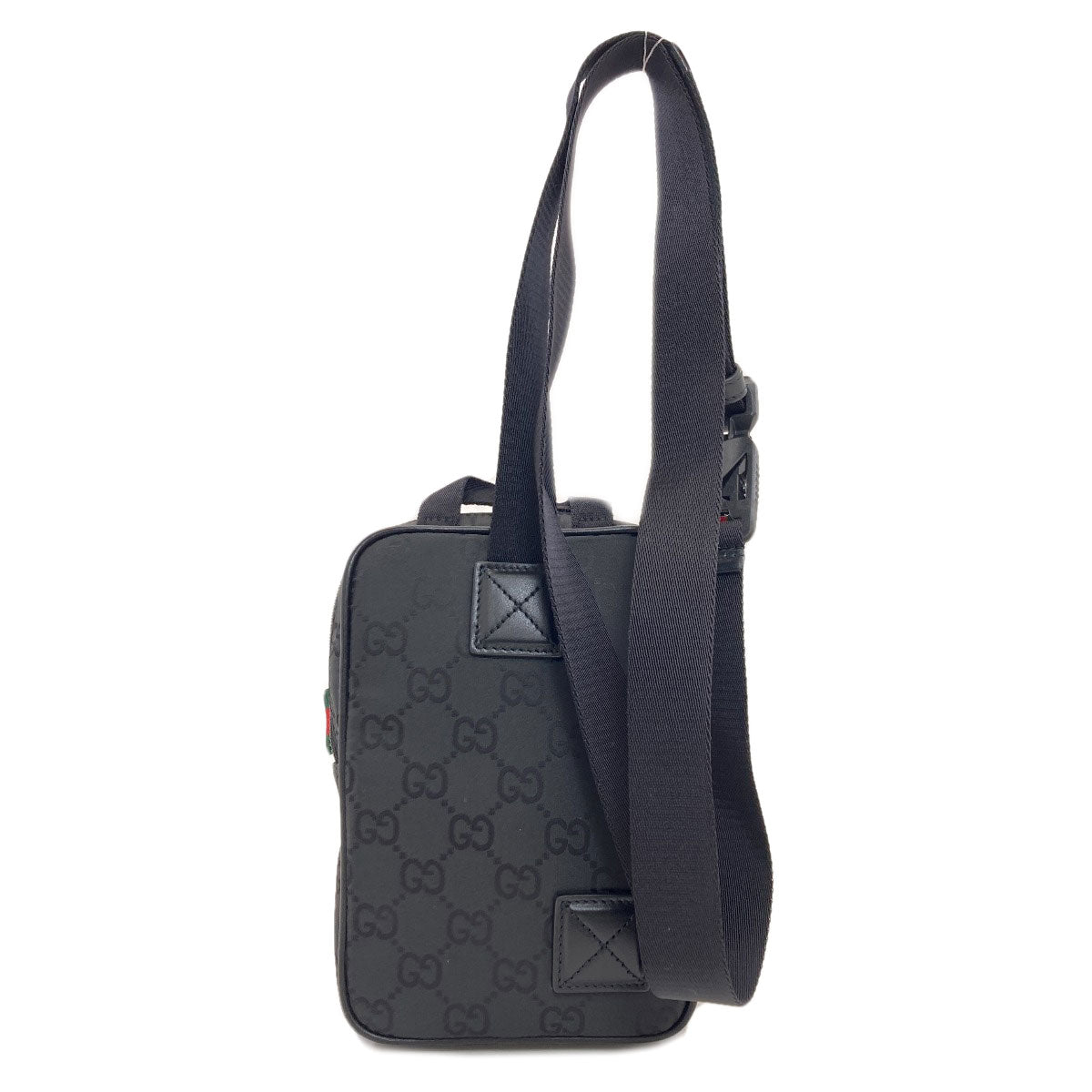 GUCCI 834274 Mini Long Shoulder Shoulder Bag Nylon Ladies [Used]