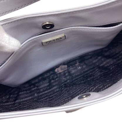 PRADA Cleo One Belt Shoulder Bag Calf Ladies [Used]