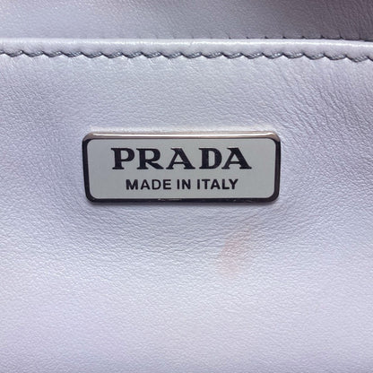 PRADA Cleo One Belt Shoulder Bag Calf Ladies [Used]