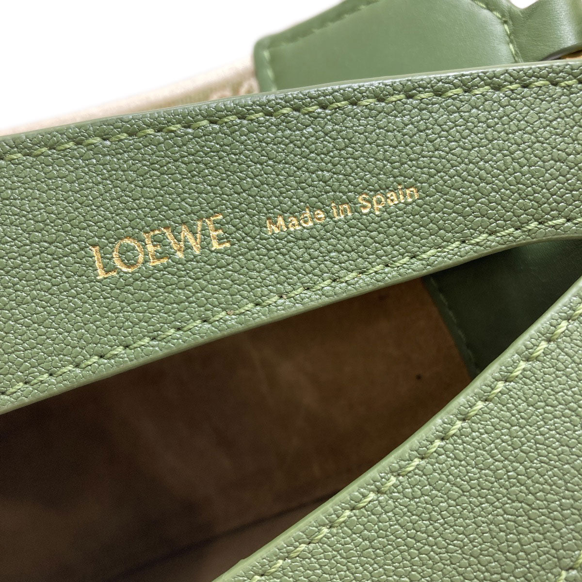 LOEWE Luna One Belt Shoulder Bag Calf Ladies [Used]