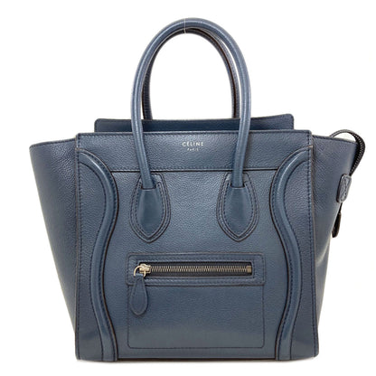 CELINE Luggage micro Tote Bag Calf Ladies [Used]
