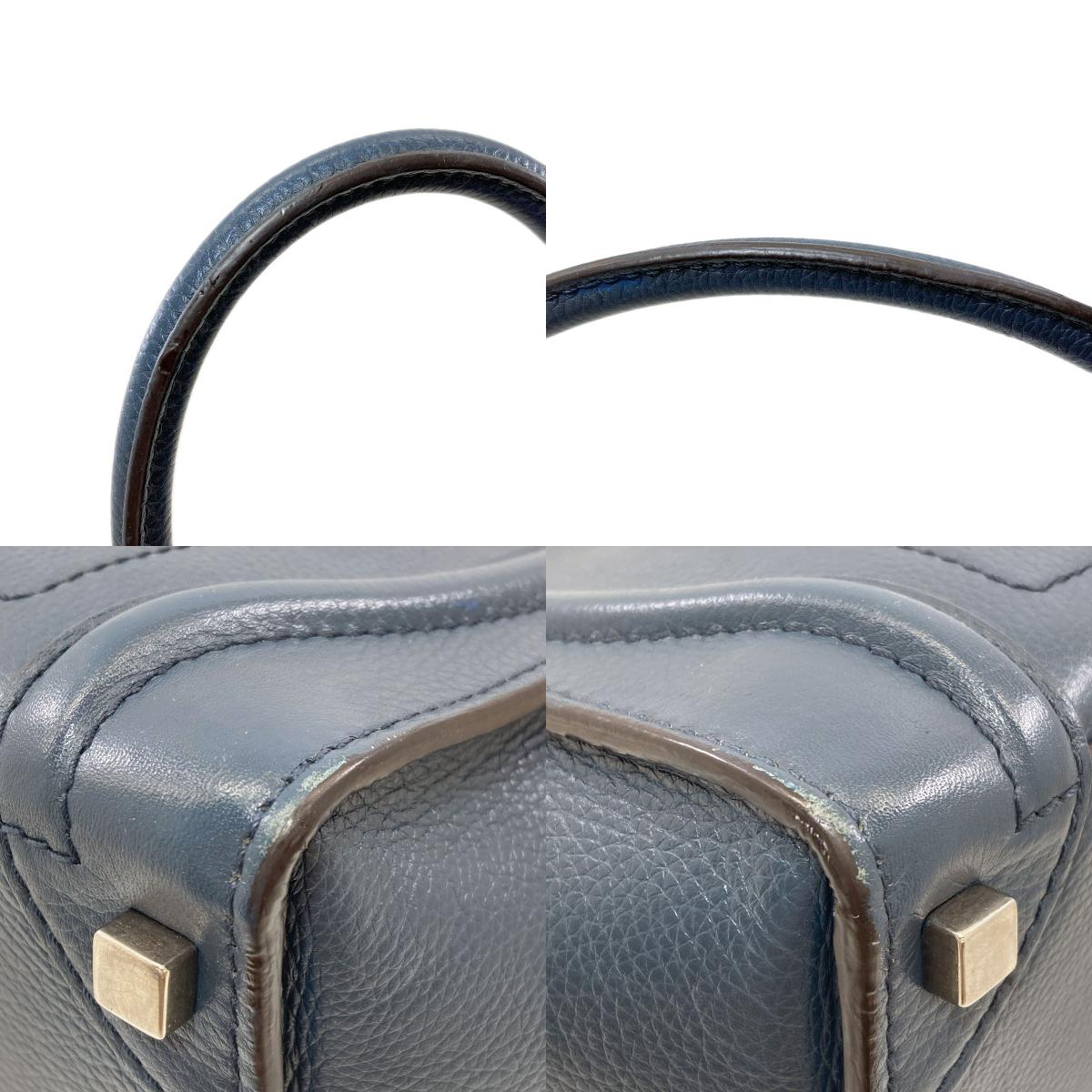 CELINE Luggage micro Tote Bag Calf Ladies [Used]
