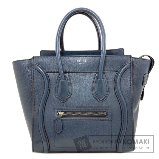 CELINE Luggage micro Tote Bag Calf Ladies [Used]
